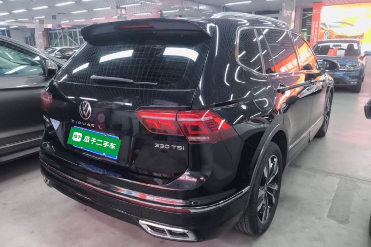 Used Volkswagen Tiguan L 2023 330TSI Automatic Two-Wheel Drive R-Line Flagship Edition Rear Right 45 Deg