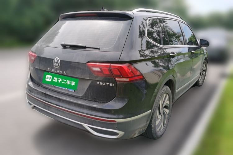 Used Volkswagen Tiguan L 2023 330TSI Automatic Two-Wheel Drive Smart Edition Rear Right 45 Deg