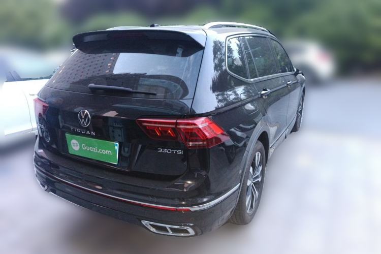 Used Volkswagen Tiguan L 2023 330TSI Automatic Two-Wheel Drive R-Line Enjoyment Edition Rear Right 45 Deg
