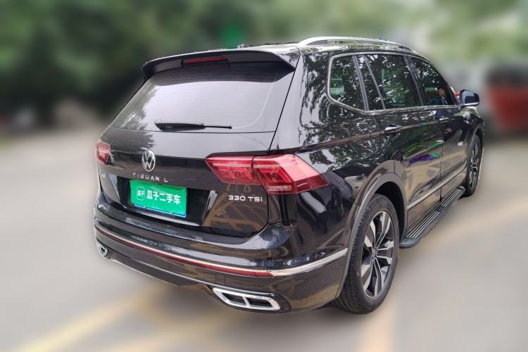 Used Volkswagen Tiguan L 2023 330TSI Automatic Two-Wheel Drive R-Line Enjoyment Edition Rear Right 45 Deg