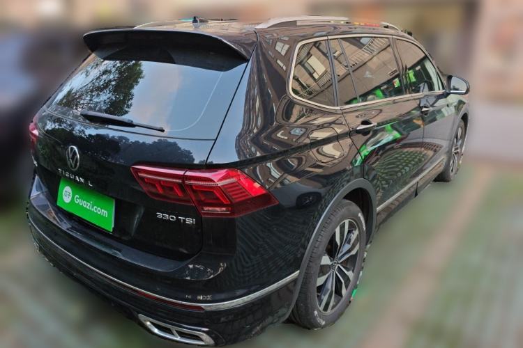 Used Volkswagen Tiguan L 2023 330TSI Automatic Two-Wheel Drive R-Line Enjoyment Edition Rear Right 45 Deg