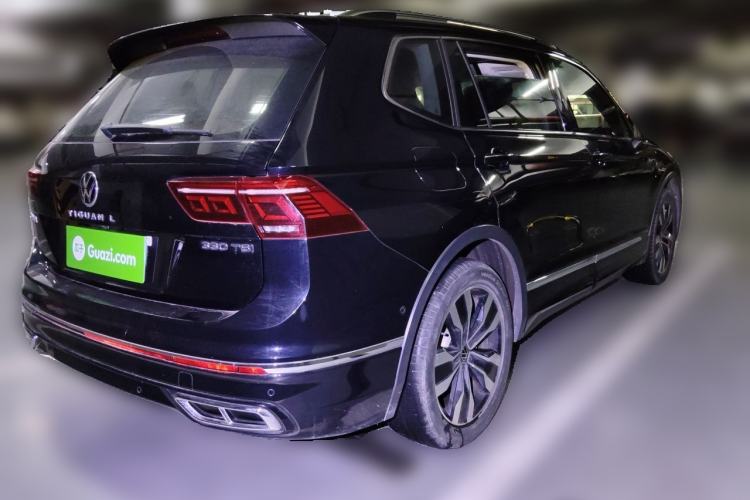 Used Volkswagen Tiguan L 2023 330TSI Automatic Two-Wheel Drive R-Line Enjoyment Edition Rear Right 45 Deg