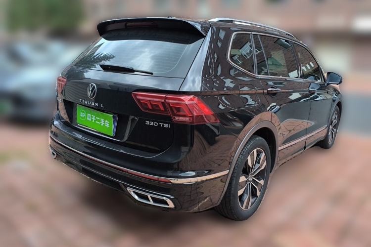 Used Volkswagen Tiguan L 2023 330TSI Automatic Two-Wheel Drive R-Line Enjoyment Edition Rear Right 45 Deg