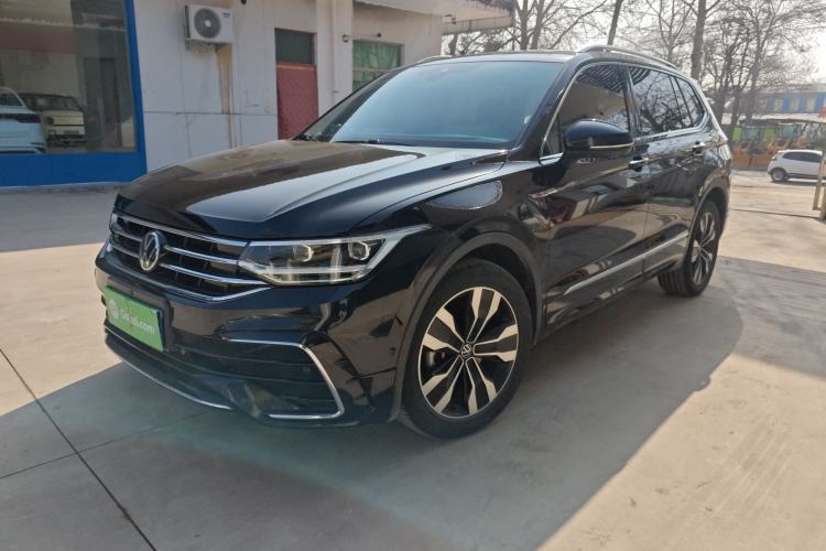 Volkswagen Tiguan L 2023 330TSI Automatic Two-Wheel Drive R-Line Enjoyment Edition usado Guazi used car, China used car export, Used car for sale, Used cars, Cheapest cars for sale