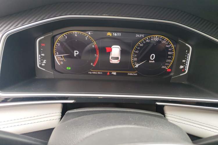 Used Volkswagen Tiguan L 2023 330TSI Automatic Two-Wheel Drive R-Line Enjoyment Edition Instrument Cluster