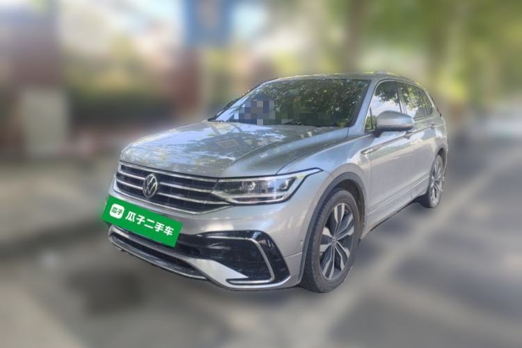 Used Volkswagen Tiguan L 2023 330TSI Automatic Two-Wheel Drive R-Line Enjoyment Edition Guazi used car, China used car export, Used car for sale, Used cars, Cheapest cars for sale