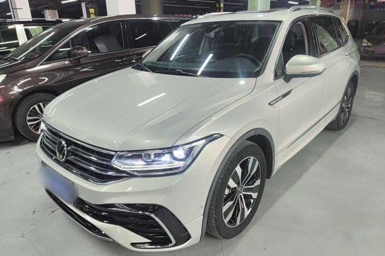 Volkswagen Tiguan L 2023 330TSI Automatic Two-Wheel Drive R-Line Enjoyment Edition usado Guazi used car, China used car export, Used car for sale, Used cars, Cheapest cars for sale