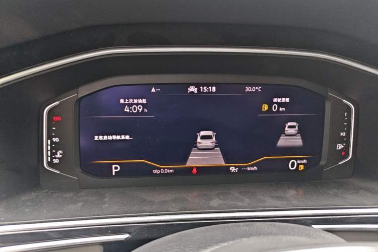 Used Volkswagen Tiguan L 2023 Revised Version 330TSI Automatic Two-Wheel Drive Smart Enjoyment Edition Instrument Cluster