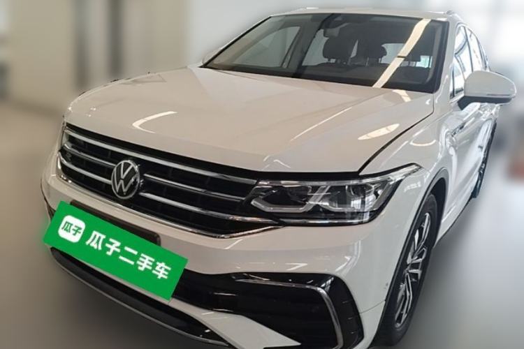 Volkswagen Tiguan L 2023 330TSI Automatic Two-Wheel Drive R-Line Enjoyment Edition usado Guazi used car, China used car export, Used car for sale, Used cars, Cheapest cars for sale