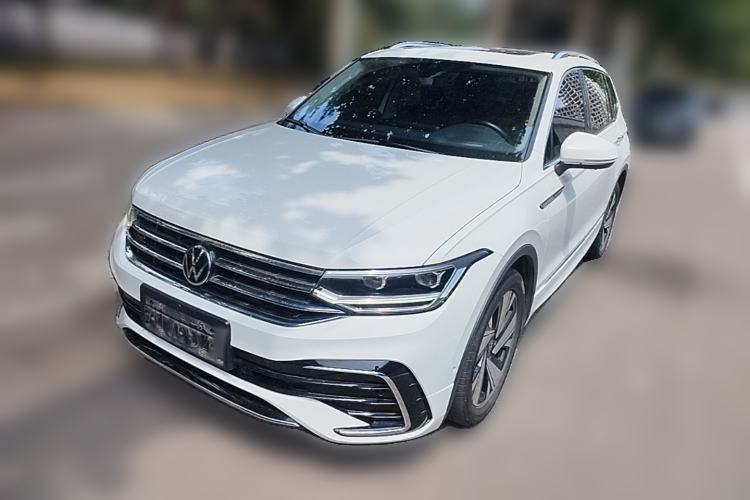 Ojetý Volkswagen Tiguan L 2023 Facelifted 380TSI Automatic All-Wheel Drive R-Line Plus Version 7-Seater Guazi used car, China used car export, Used car for sale, Used cars, Cheapest cars for sale
