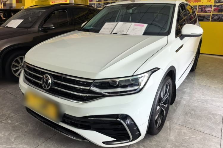 Volkswagen Tiguan L 2023 330TSI Automatic Two-Wheel Drive R-Line Enjoyment Edition usado Guazi used car, China used car export, Used car for sale, Used cars, Cheapest cars for sale