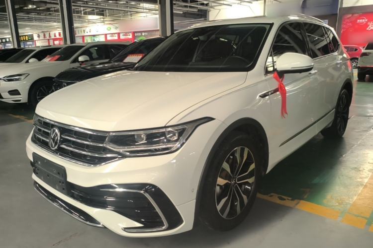 Used Volkswagen Tiguan L 2023 330TSI Automatic Two-Wheel Drive R-Line Enjoyment Edition Guazi used car, China used car export, Used car for sale, Used  cars, Cheapest cars for sale
