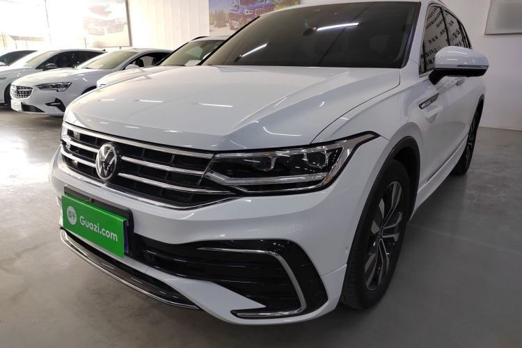 Used Volkswagen Tiguan L 2023 Restyled 330TSI Automatic Two-Wheel Drive R-Line Enhanced Comfort Version Guazi used car, China used car export, Used car for sale, Used cars, Cheapest cars for sale