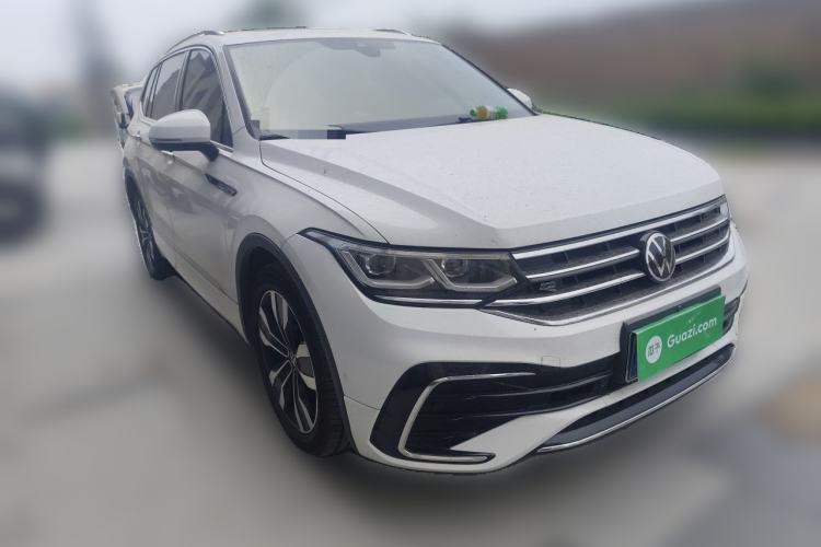 Used Volkswagen Tiguan L 2023 330TSI Automatic Two-Wheel Drive R-Line Flagship Edition Front Right 45 Deg