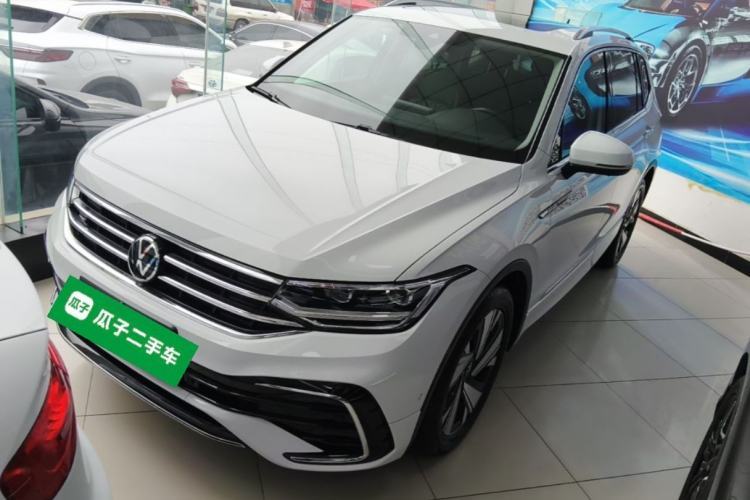Used Volkswagen Tiguan L 2023 Restyled 330TSI Automatic Two-Wheel Drive R-Line Enhanced Comfort Version Guazi used car, China used car export, Used car for sale, Used cars, Cheapest cars for sale