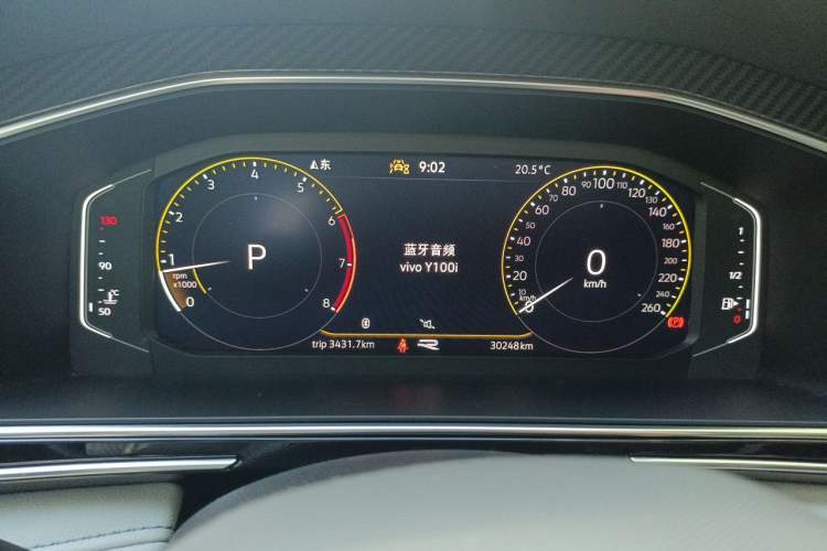 Used Volkswagen Tiguan L 2023 330TSI Automatic Two-Wheel Drive R-Line Enjoyment Edition Instrument Cluster