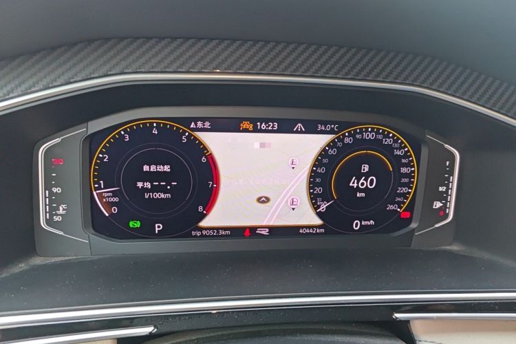 Used Volkswagen Tiguan L 2023 380TSI Automatic All-Wheel Drive R-Line Enhanced 7-Seater Instrument Cluster
