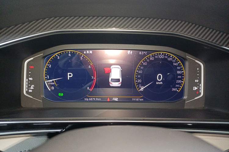 Used Volkswagen Tiguan L 2023 Facelifted 380TSI Automatic All-Wheel Drive R-Line Plus Version 7-Seater Instrument Cluster