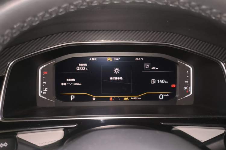 Used Volkswagen Tiguan L 2023 330TSI Automatic Two-Wheel Drive R-Line Enjoyment Edition Instrument Cluster
