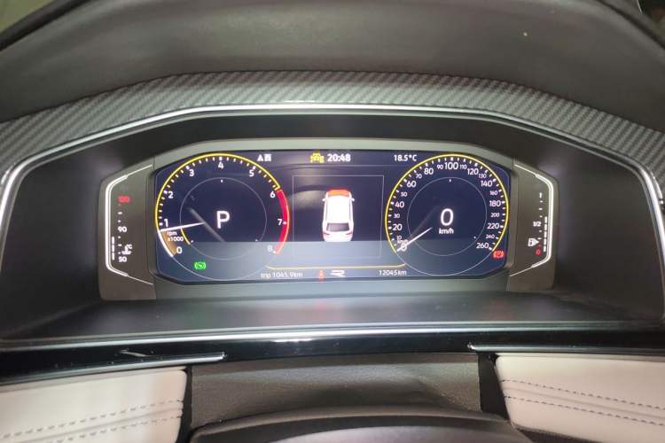 Used Volkswagen Tiguan L 2023 330TSI Automatic Two-Wheel Drive R-Line Enjoyment Edition Instrument Cluster