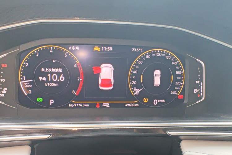 Used Volkswagen Tiguan L 2023 330TSI Automatic Two-Wheel Drive R-Line Enjoyment Edition Instrument Cluster