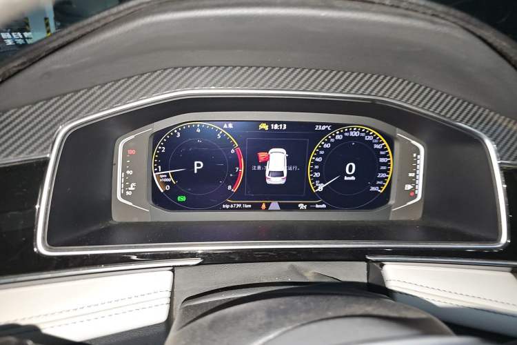 Used Volkswagen Tiguan L 2023 Restyled 330TSI Automatic Two-Wheel Drive R-Line Enhanced Comfort Version Instrument Cluster
