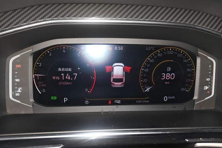 Used Volkswagen Tiguan L 2023 330TSI Automatic Two-Wheel Drive R-Line Enjoyment Edition Instrument Cluster