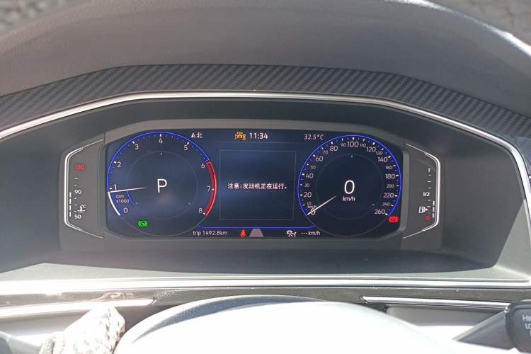Used Volkswagen Tiguan L 2023 330TSI Automatic Two-Wheel Drive R-Line Flagship Edition Instrument Cluster