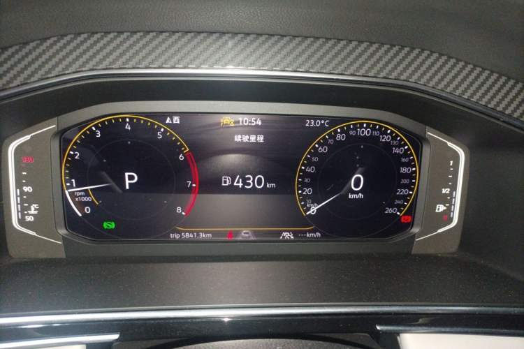 Used Volkswagen Tiguan L 2023 330TSI Automatic Two-Wheel Drive R-Line Enjoyment Edition Instrument Cluster