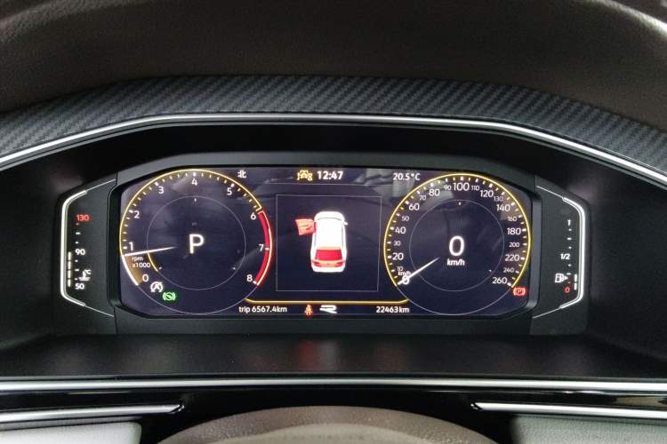 Used Volkswagen Tiguan L 2023 330TSI Automatic Two-Wheel Drive R-Line Enjoyment Edition Instrument Cluster