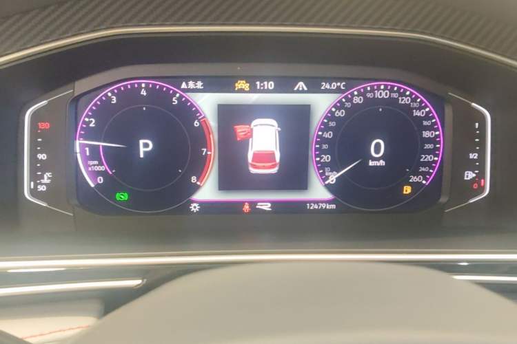 Used Volkswagen Tiguan L 2023 Facelift 380TSI Automatic All-Wheel Drive R-Line Flagship 7-Seater Instrument Cluster