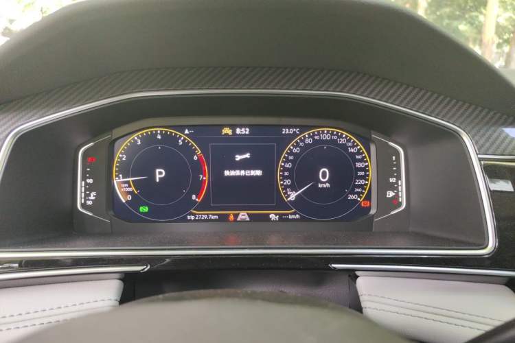 Used Volkswagen Tiguan L 2023 Restyled 330TSI Automatic Two-Wheel Drive R-Line Enhanced Comfort Version Instrument Cluster