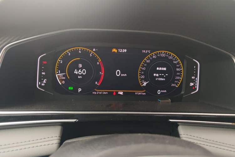 Used Volkswagen Tiguan L 2023 330TSI Automatic Two-Wheel Drive R-Line Enjoyment Edition Instrument Cluster