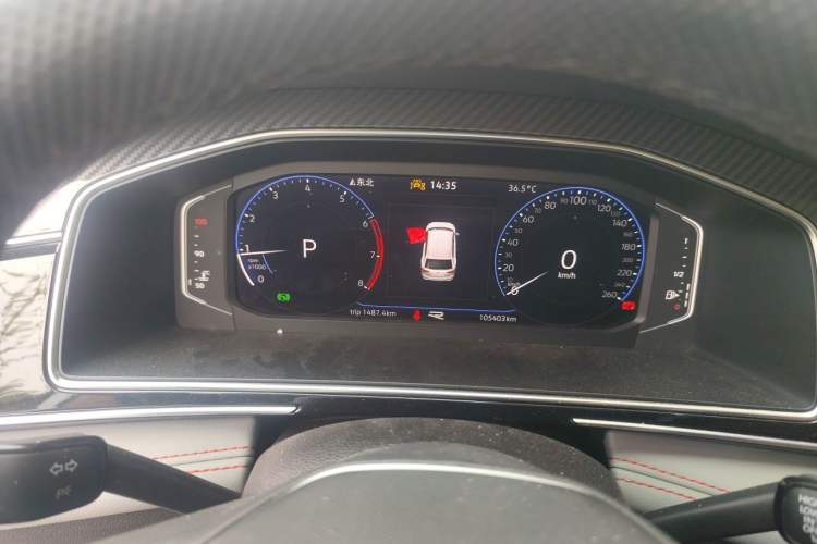 Used Volkswagen Tiguan L 2023 330TSI Automatic Two-Wheel Drive R-Line Flagship Edition Instrument Cluster