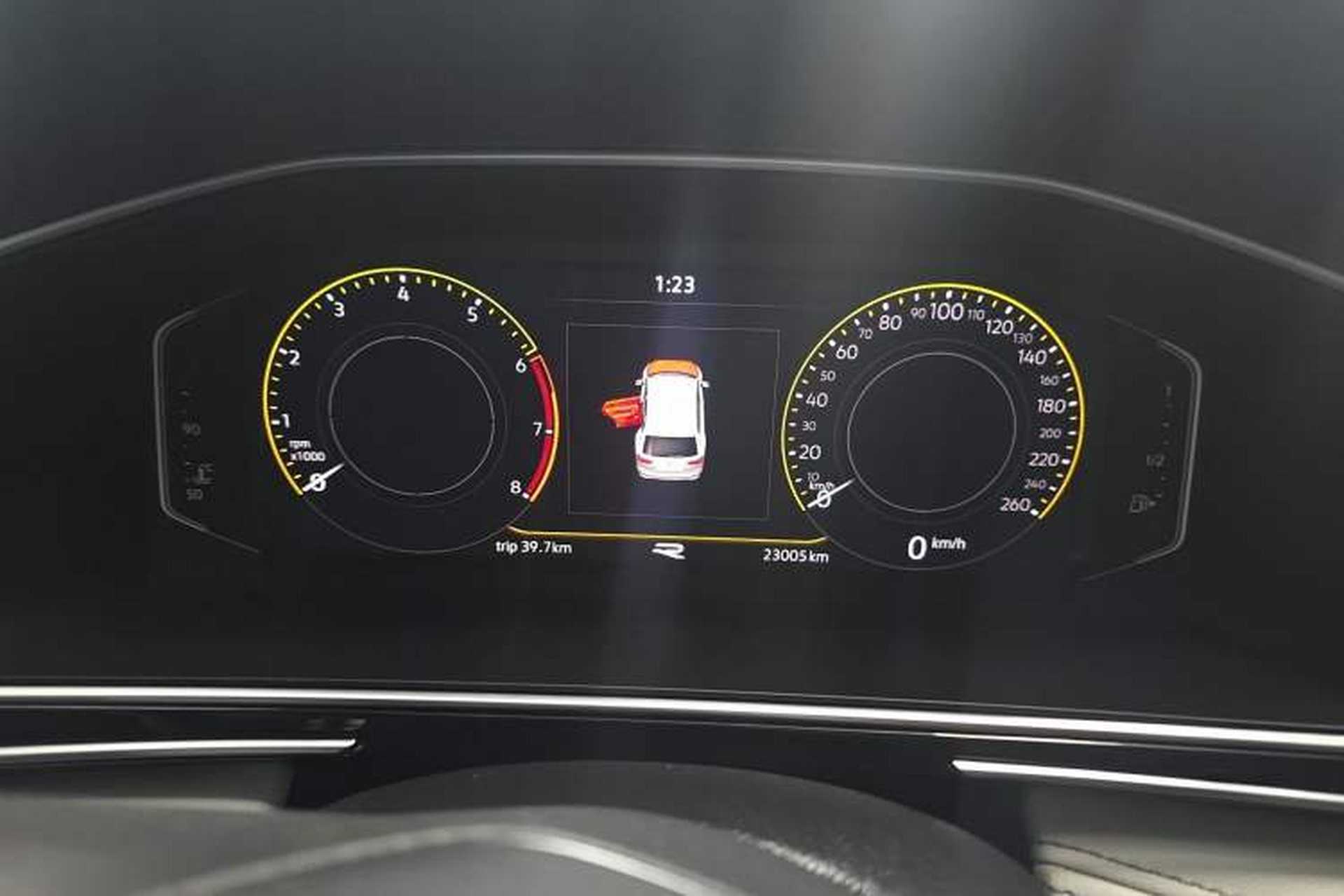 Used Volkswagen Tiguan L 2023 330TSI Automatic Two-Wheel Drive R-Line Enjoyment Edition Instrument Cluster