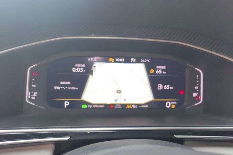 Used Volkswagen Tiguan L 2023 Facelifted 380TSI Automatic All-Wheel Drive R-Line Plus Version 7-Seater Instrument Cluster