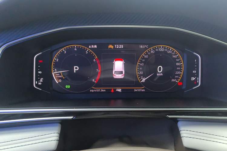 Used Volkswagen Tiguan L 2023 Restyled 330TSI Automatic Two-Wheel Drive R-Line Enhanced Comfort Version Instrument Cluster