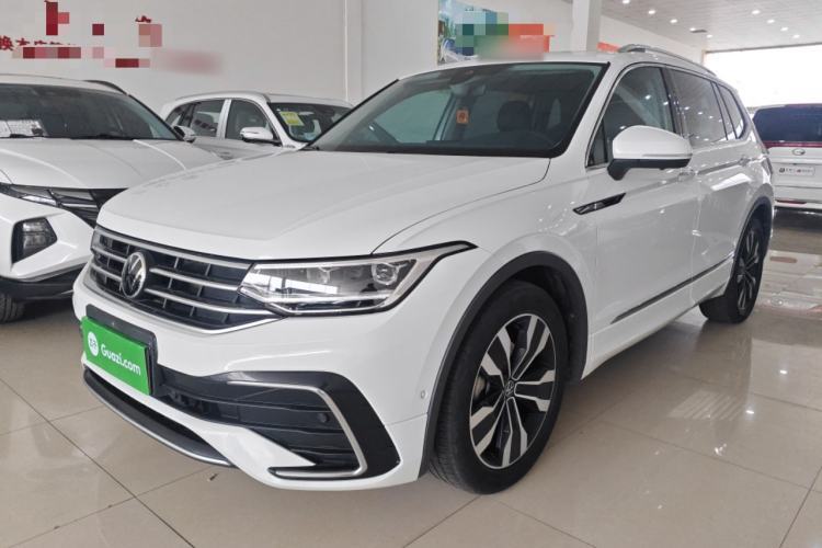 Volkswagen Tiguan L 2023 330TSI Automatic Two-Wheel Drive R-Line Enjoyment Edition usado Guazi used car, China used car export, Used car for sale, Used cars, Cheapest cars for sale