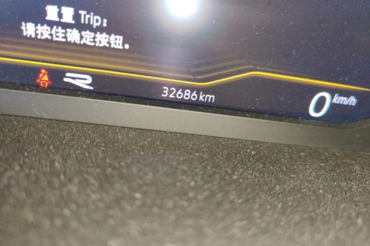 Used Volkswagen Tiguan L 2023 Restyled 330TSI Automatic Two-Wheel Drive R-Line Enhanced Comfort Version Odometer Close Up