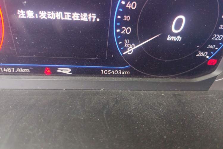 Used Volkswagen Tiguan L 2023 330TSI Automatic Two-Wheel Drive R-Line Flagship Edition Odometer Close Up