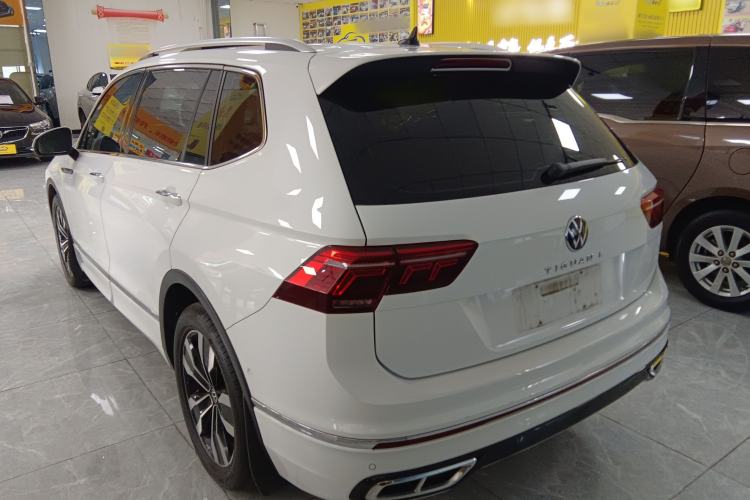 Used Volkswagen Tiguan L 2023 330TSI Automatic Two-Wheel Drive R-Line Enjoyment Edition Rear Left 45 Deg