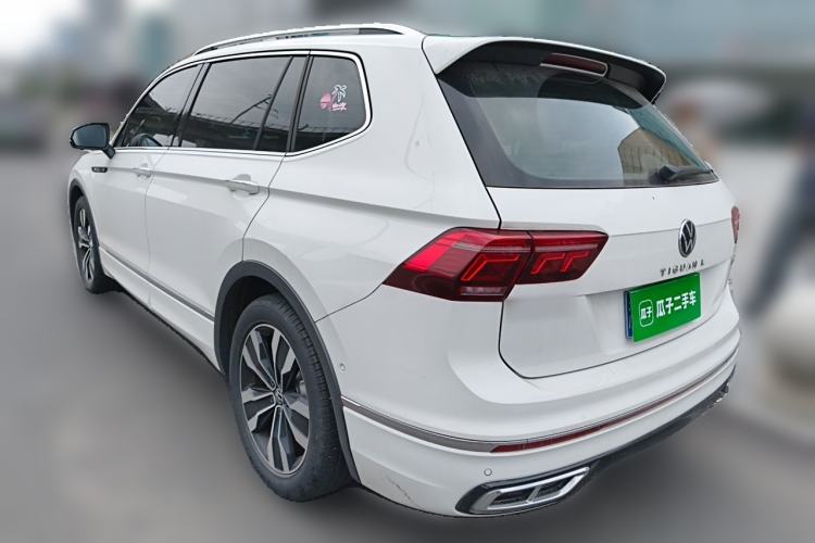 Used Volkswagen Tiguan L 2023 330TSI Automatic Two-Wheel Drive R-Line Flagship Edition Rear Left 45 Deg