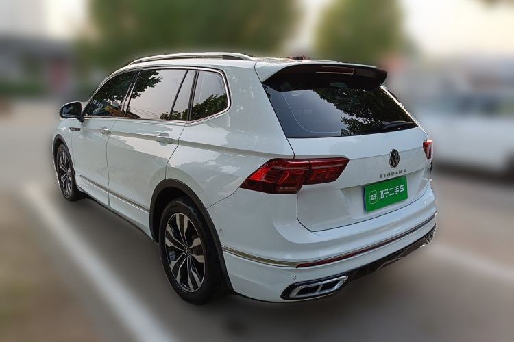 Used Volkswagen Tiguan L 2023 330TSI Automatic Two-Wheel Drive R-Line Enjoyment Edition Rear Left 45 Deg