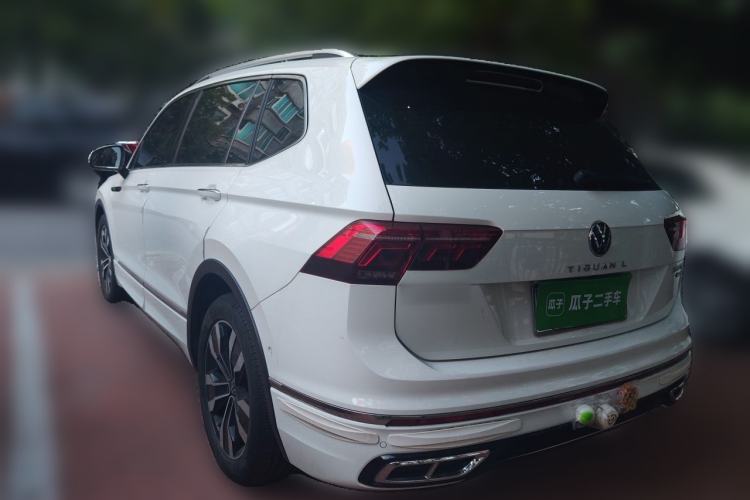 Used Volkswagen Tiguan L 2023 380TSI Automatic All-Wheel Drive R-Line Flagship 7-Seater Rear Left 45 Deg