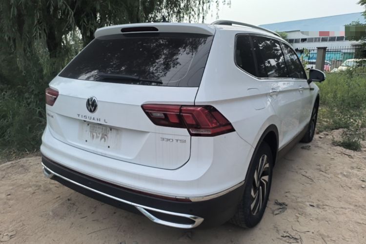 Used Volkswagen Tiguan L 2023 330TSI Automatic Two-Wheel Drive Smart Edition Rear Right 45 Deg