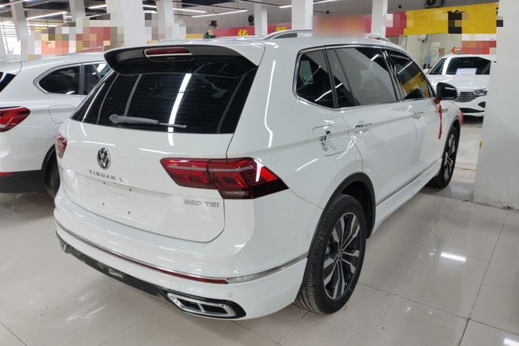 Used Volkswagen Tiguan L 2023 330TSI Automatic Two-Wheel Drive R-Line Enjoyment Edition Rear Right 45 Deg