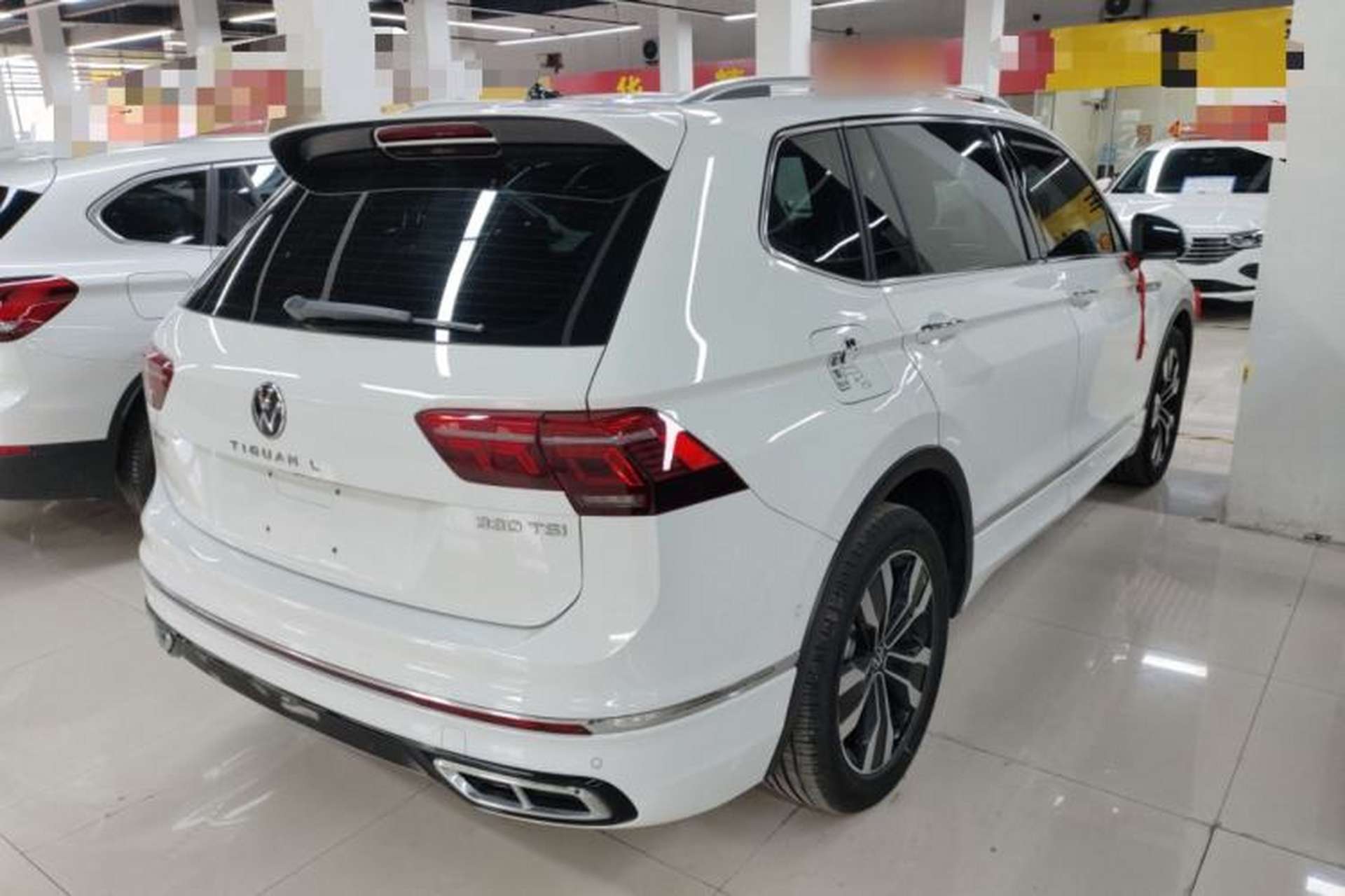 Used Volkswagen Tiguan L 2023 330TSI Automatic Two-Wheel Drive R-Line Enjoyment Edition Rear Right 45 Deg