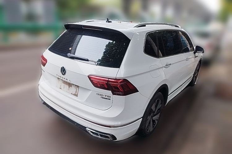 Used Volkswagen Tiguan L 2023 Facelifted 380TSI Automatic All-Wheel Drive R-Line Plus Version 7-Seater Rear Right 45 Deg