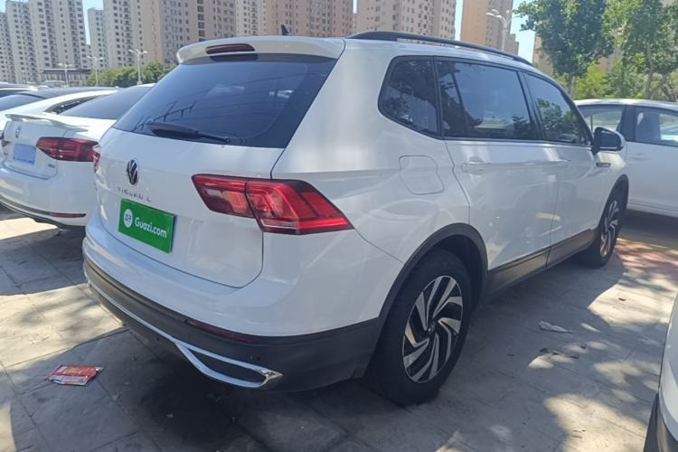 Used Volkswagen Tiguan L 2023 330TSI Automatic Two-Wheel Drive Comfort Edition Rear Right 45 Deg