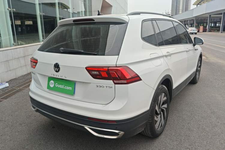 Used Volkswagen Tiguan L 2023 330TSI Automatic Two-Wheel Drive Comfort Edition Rear Right 45 Deg